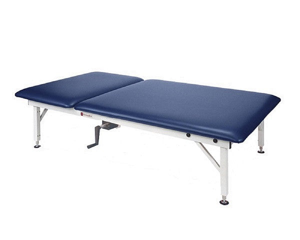 Armedica AM-643 4' x 7' Manual Adjustable Steel Mat Table w/ Backrest - Core Medical Equipment