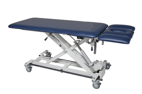 Armedica AM-BAX 2500 Two-Section w/ 3-Piece Head Bar Activated Hi Low Treatment Table - Core Medical Equipment