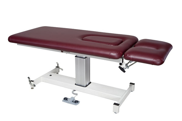 Armedica AM-SP 202 Two-Section Single Pedestal Hi Low Treatment Table - Core Medical Equipment