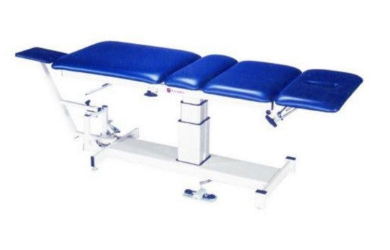 Armedica AM-SP 400 Four-Section Single Pedestal Hi Low Traction Table - Core Medical Equipment
