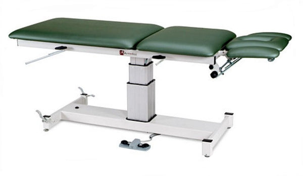 Armedica AM-SP 500 Five-Section Single Pedestal Hi Low Treatment Table - Core Medical Equipment